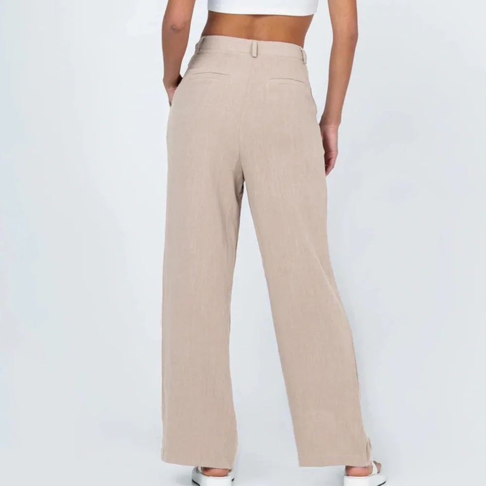 Princess Polly Brenda Pants Beige - Picture 4 of 4